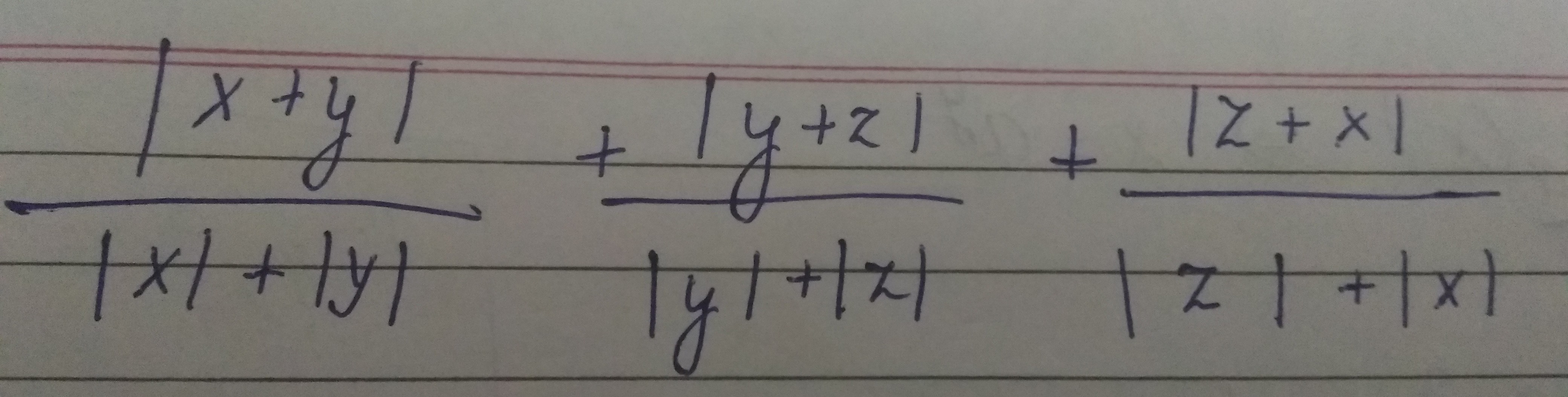 Question image for What is the minimum value of this expression. Sho